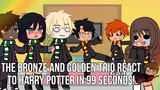 The Silver And Golden Trio React To Harry Potter In 99 seconds It’s Aminah [upl. by Donough773]