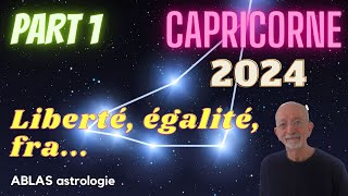 Capricorne en 2024  Première partie  Les transits lents  ça va aller mieux cette année  à suivre [upl. by Salocin619]