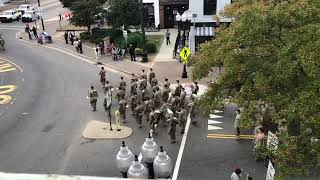 82nd Airborne Division Band at the 2024 Fayetteville Veterans Day Parade 🇺🇲🎶 [upl. by Aramoix]