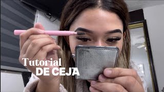 Tutorial de ceja💞Jaz Romo [upl. by Kolivas488]