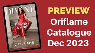 Oriflame Preview Catalogue December 2023 [upl. by Mendive741]