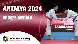 Karate1 ANTALYA  Bronze Medals  WORLD KARATE FEDERATION [upl. by Ayram]