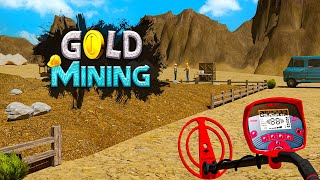 Gold Mining Simulator Gameplay [upl. by Enal776]