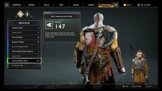 God of War 4 farming 10000 hacksilverhs in 5min early game [upl. by Naitsirc]