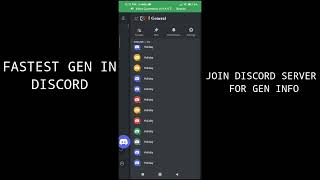 discord fastest token gen in mobile tokengen [upl. by Marne806]