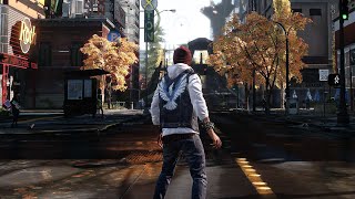 Infamous Second Son 4K 60FPS HDR Free Roam Gameplay  PS5 [upl. by Rebor]