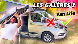 Essai Ford Nuggets Plus Westfalia  Les Galères de la VAN Life et du Van Aménagé [upl. by Elleuqar]