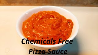 10 minutes homemade pizza sauce recipe  Thick and rich pizza sauce  पिज़्ज़ा सॉस की रेसिपी [upl. by Airetas]