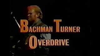 BachmanTurner Overdrive  BTO Live 1988 Saskatchewan Penitentiary Terry David Mulligan MuchMusic [upl. by Fanchette]