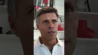 Leopoldo López quotLo que pase en VENEZUELA impactará en NICARAGUAquot [upl. by Aienahs]