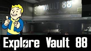 Fallout 4 Explore vault 88 walkthrough  all VaultTec control boardsector locations [upl. by Dysart]