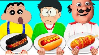 Shinchan becomes cook 😂 comedy episode in hindi 🤣 [upl. by Assilanna563]