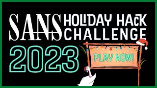 SANS Holiday Hack Challenge 2023  Win a FREE SANS training course [upl. by Ytnom685]