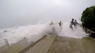 Dee Why Sydney Super Storm Shower UNEXPECTED [upl. by Shuman]