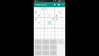 Sudoku Solver by OkayCode  puzzle game for Android  gameplay [upl. by Nyssa]