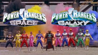 Power Rangers Lost GalaxyIn Space Team Up  Alternate Opening [upl. by Edeline291]