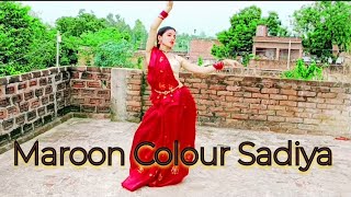 Maroon Colour Sadiya bhojpuri song  Dance video  Dineshlal Yadav Amrapali D Nilkamal Singh [upl. by Ataeb46]