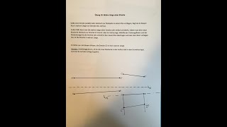 Darstellende Geometrie  Wahre Länge von Strecken [upl. by Amesari]