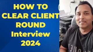 How to clear Client Round Interview  SDETQA Automation Testing [upl. by Raimes]