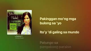 Bulong by Kitchie Nadal  HQ Karaoke [upl. by Odnavres179]