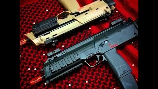 KWA MP7 VS VFC MP7A1 Navy Shooting Comparision [upl. by Wernher466]