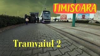 Timisoara cu tramvaiul 2 [upl. by Nagud]