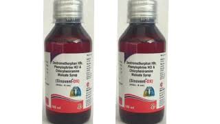 Sinovent DX Syrup Dextromethorphan H Phenylephrine HCI A Chlorpheniramine Maisate Syrup [upl. by Anah]