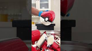 Making 1 MILLION PokeballShaped Hard Candy CUTE amp Delicious [upl. by Refynnej]