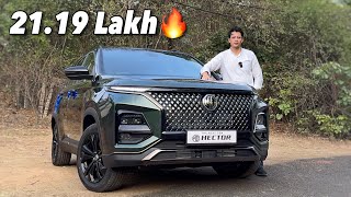 Ab Dark Edition kon Lega😱 2024 MG Hector 100 Year Limited Green Edition Review [upl. by Nangem]