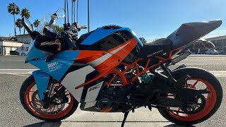 2017 KTM 390 RC Sweet Smaller Sized Sport Bike in the Bay Area [upl. by Aiuqenehs]