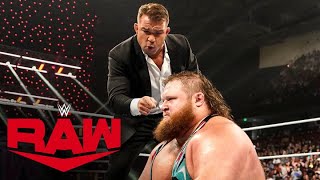 Chad Gable slaps Otis after Otis loss to Sami Zayn Raw highlights May 13 2024 [upl. by Bacon]