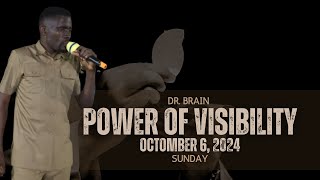 POWER OF VISIBILITY  DR BRAIN  SPIRITUAL EMPOWERMENT ALTAR [upl. by Ennylhsa]