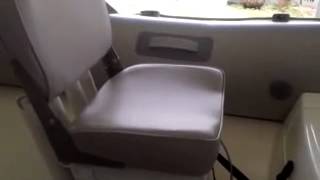 Inflatable boat homemade seat [upl. by Acinoev476]