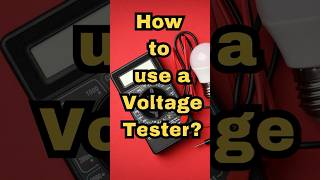 How to use a voltage tester jbtechnicians voltagetester [upl. by Layman]