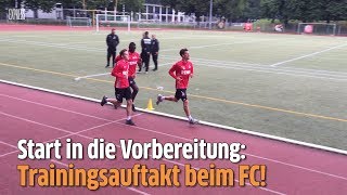 Start in die Vorbereitung Trainingsauftakt beim FC [upl. by Nador39]