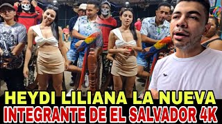 HEYDI LILIANA ES PRESENTA COMO LA NUEVA INTEGRNTE DEL 4K el salvador 4k [upl. by Krys280]