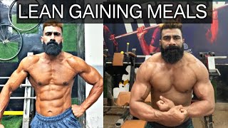 How many meals I eat to gain weight  Lean Gaining Diet [upl. by Anoek]