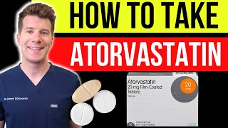 How to take ATORVASTATIN Lipitor  Doctor explains dose side effects and more [upl. by Jonathon]