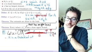 19 Set Theory Real Numbers [upl. by Alliw]