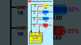 Battery Level Indicator Connection DIY Project shorts [upl. by Kralc284]