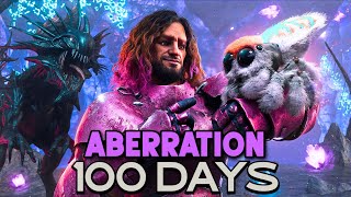 Can I Beat Aberration In 100 Days Ark Survival Ascended [upl. by Shiri654]