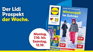 Der Lidl Prospekt der Woche  Angebote von Montag 710 bis Samstag 1210 [upl. by Arturo68]