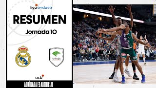 Real Madrid  Unicaja 9399 RESUMEN  Liga Endesa 202324 [upl. by Yztim]