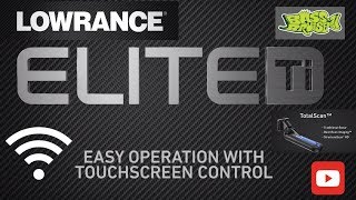 Lowrance Elite 7Ti Short WiFi Video [upl. by Niu]