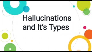 Hallucinations and Its Types PsychologyUrduHindi [upl. by Bryn524]