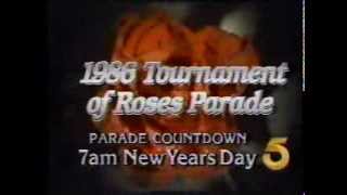 KTLA Tournament Of Roses Parade Promo 3 1186 [upl. by Terej592]