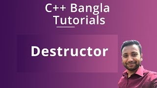 C Bangla Tutorials 72  Destructor [upl. by Cairistiona306]