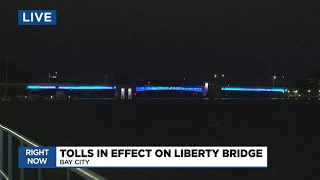 Tolls now in effect on Liberty Bridge [upl. by Engdahl]