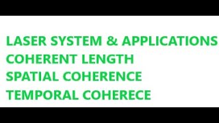 LASER SYSTEM COHERENCE [upl. by Hakeber469]