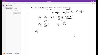 Consider two solutions of the salts and at equal concentrations What would you need to know to [upl. by Artnoed]